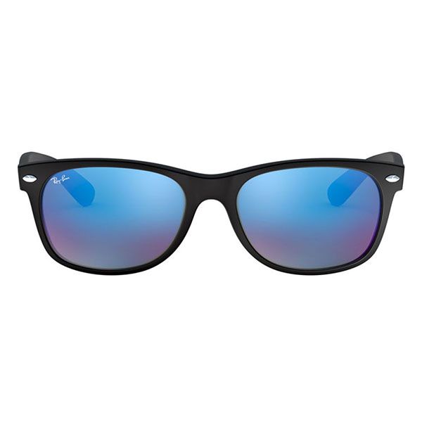 Kính Mát Rayban New Wayfarer Flash Sunglasses RB2132 622/17 52-18 Màu Xanh Blue - Kính mắt - Vua Hàng Hiệu