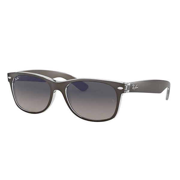 Kính Mát Rayban New Wayfarer Sunglasses RB2132 614371 55-18 Màu Xám - Kính mắt - Vua Hàng Hiệu