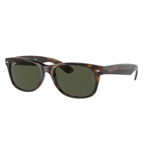 Kính Mát Rayban New Wayfarer Sunglasses RB2132 902 58-18 Màu Xanh/Nâu - Kính mắt - Vua Hàng Hiệu