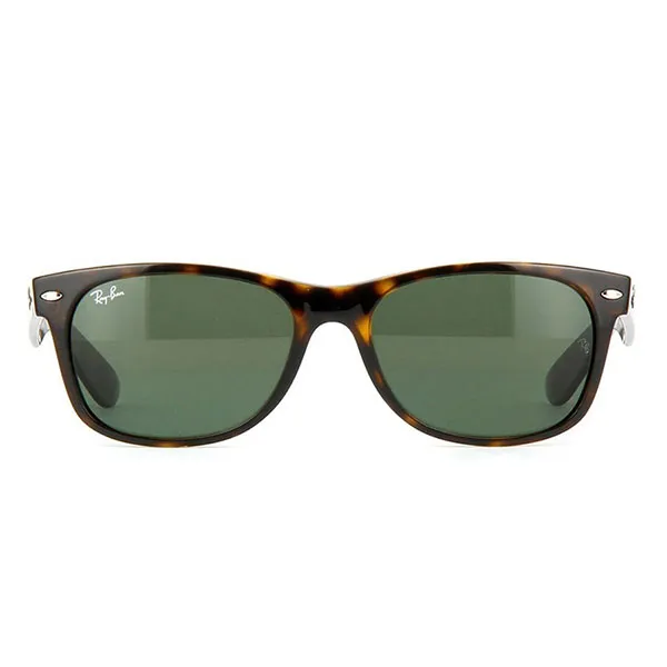 Kính Mát Rayban New Wayfarer Sunglasses RB2132 902 58-18 Màu Xanh/Nâu - Kính mắt - Vua Hàng Hiệu