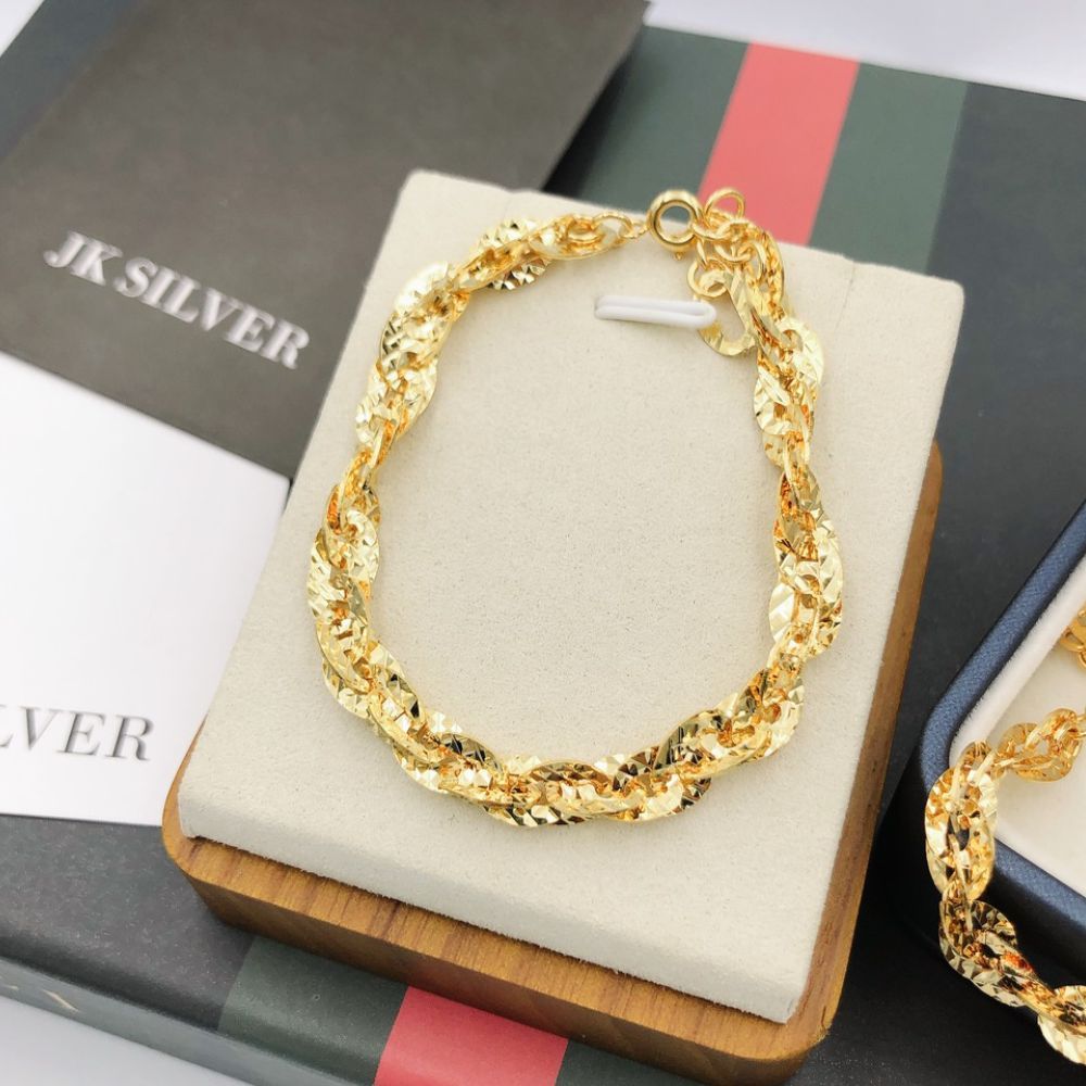 10 mẫu lắc tay vàng 18k dưới 2 triệu vô cùng đẹp