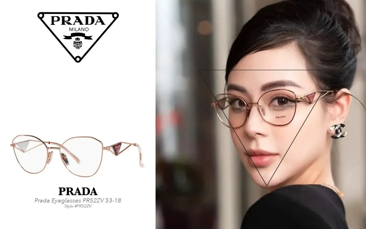 Mặt tam giác ngược đeo kính gì? Mẫu kính đẹp cho mặt tam giác