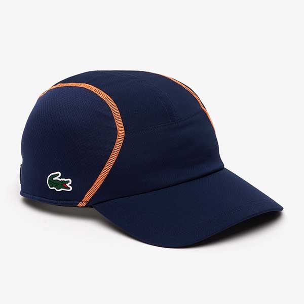 Mũ Nam Lacoste Men’s Tennis Mesh Panel Cap RK4971 XIK Màu Xanh Navy - Mũ nón - Vua Hàng Hiệu