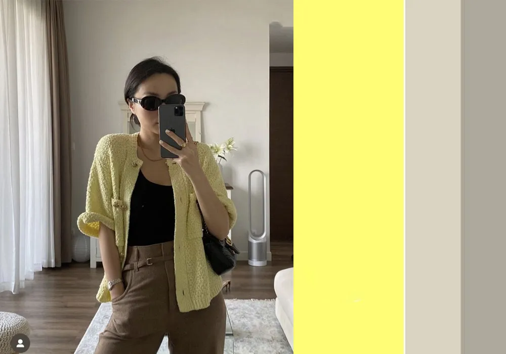 Công thức phối đồ với màu vàng bơ HOT TREND hiện nay