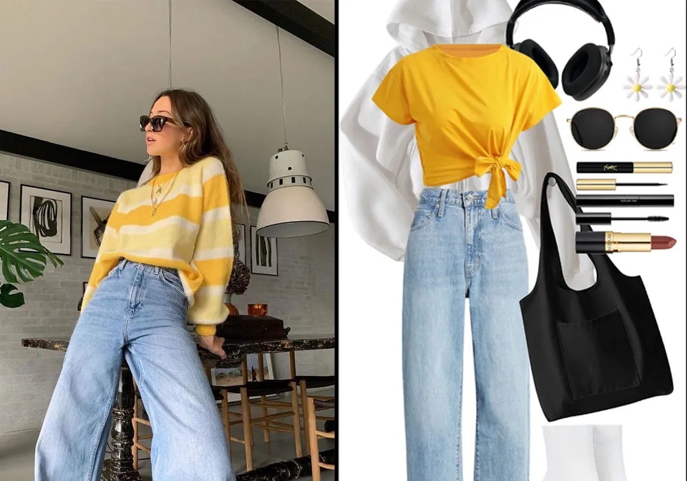 Công thức phối đồ với màu vàng bơ HOT TREND hiện nay