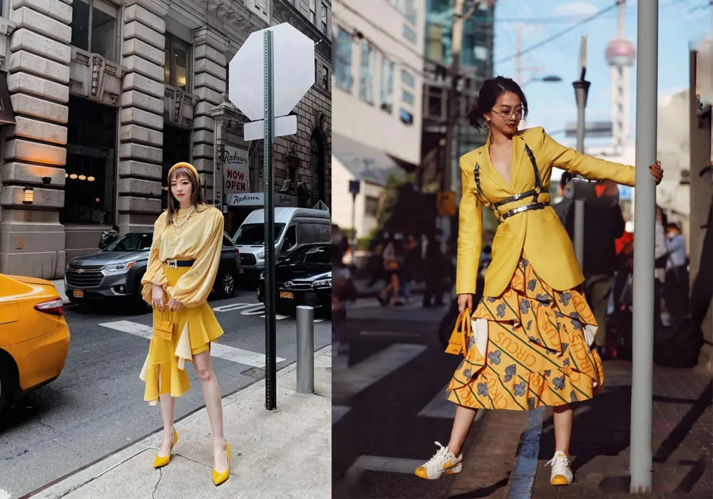 Công thức phối đồ với màu vàng bơ HOT TREND hiện nay
