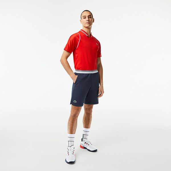 Quần Short Nam Lacoste Tennis x Daniil Medvedev Mesh Shorts Regular Fit GH5209 KXE Màu Xanh Navy Size 3 - Thời trang - Vua Hàng Hiệu