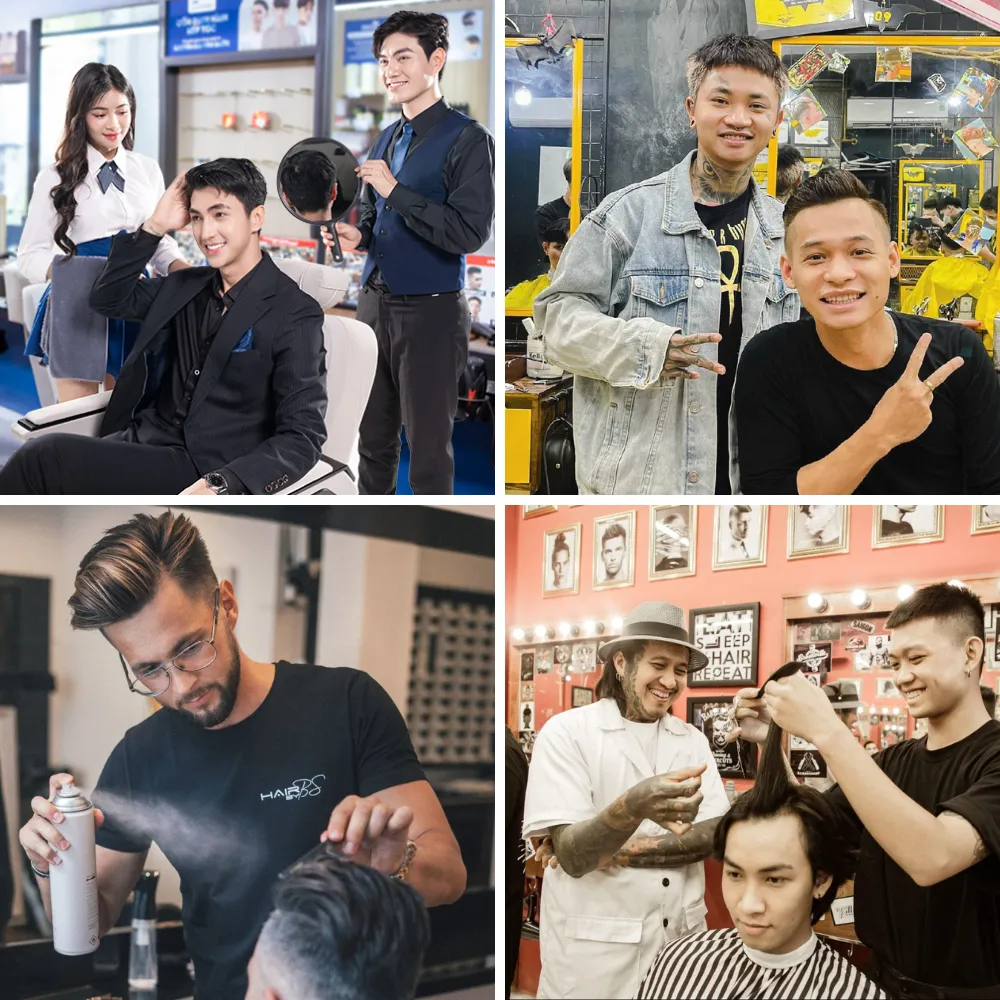 Review 15 salon cắt tóc nam đẹp, uy tín tại Hà Nội