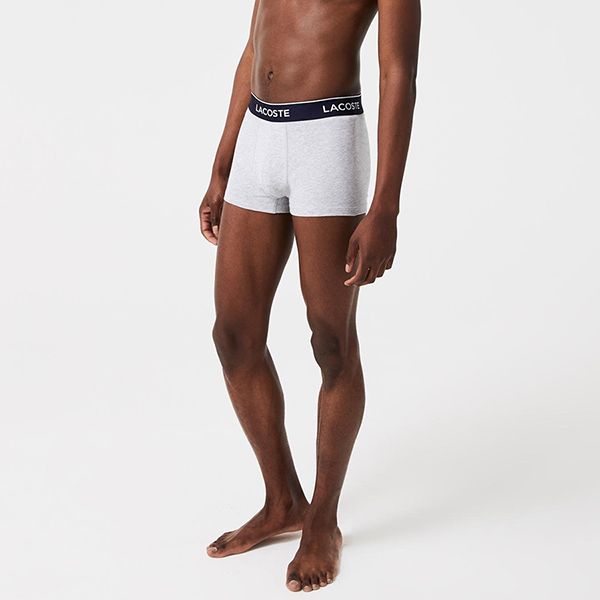Set 3 Quần Lót Nam Lacoste Men's 5H3389 CCA Màu Xám Size M - Thời trang - Vua Hàng Hiệu