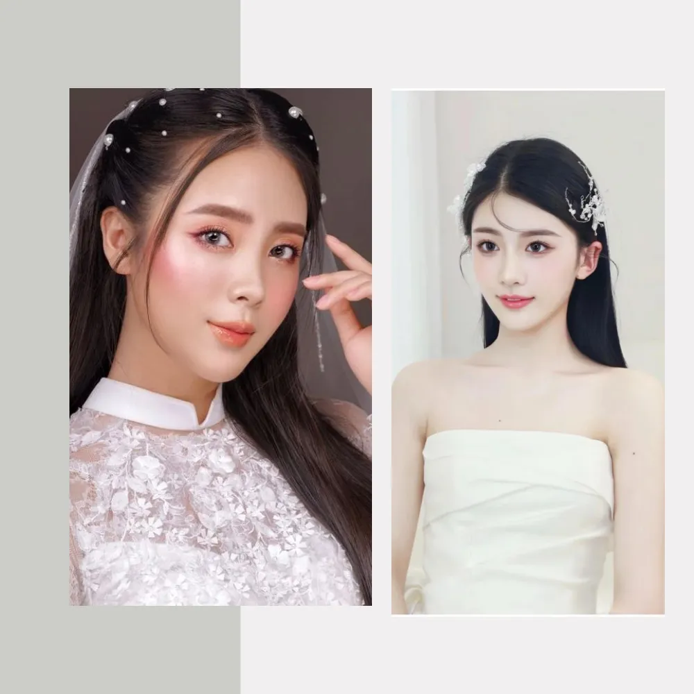 Top 5 kiểu tóc cô dâu trẻ trung, xinh vô cùng đẹp hiện nay - 4