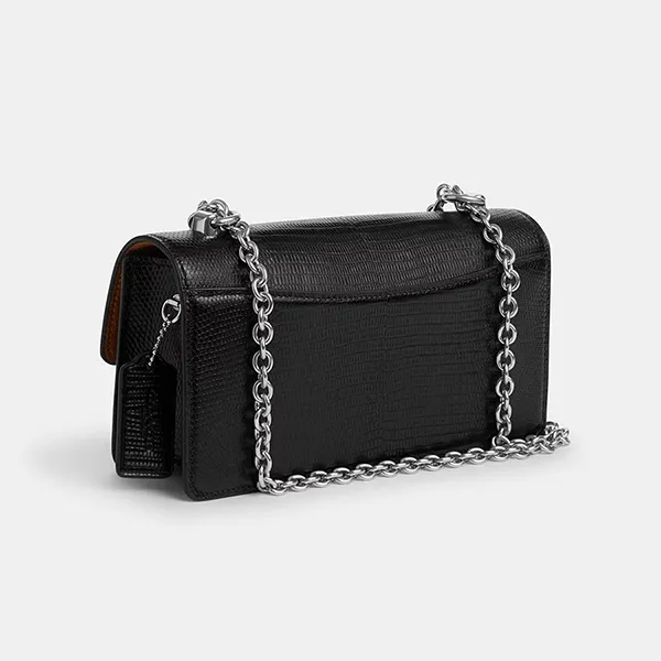 Túi Đeo Chéo Nữ Coach Eliza Flap Crossbody Bag CR106 Màu Đen - Túi xách - Vua Hàng Hiệu