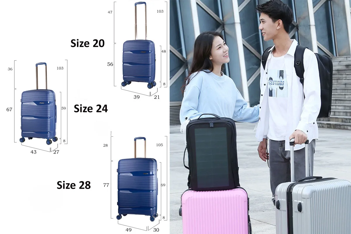 Vali có mấy size? Các kích thước size vali phổ biến hiện nay