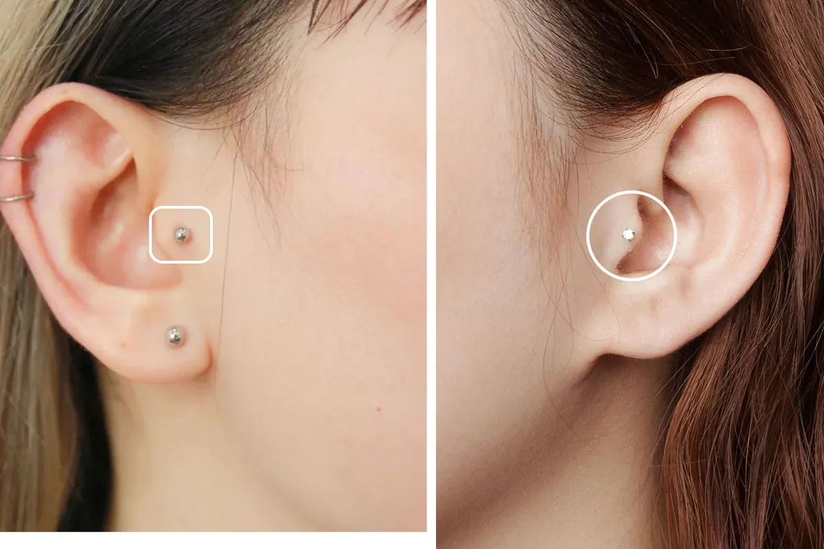 Top 18 vị trí xỏ khuyên tai ĐẸP mà KHÔNG ĐAU nên thử