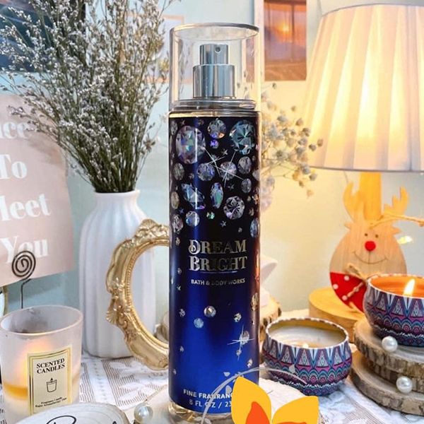 Xịt Thơm Toàn Thân Bath & Body Works Dream Bright 236ml - Lăn khử mùi - Vua Hàng Hiệu