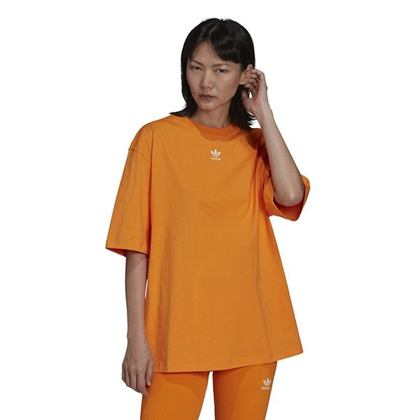 Áo Thun Adidas Lounge Wear Adicolor Essentials T-Shirt HF7476 Màu Cam Size XS - Thời trang - Vua Hàng Hiệu