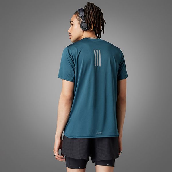Áo Thun Nam Adidas Designed 4 Running T-Shirt IJ9380 Màu Xanh Lam Size S - Thời trang - Vua Hàng Hiệu