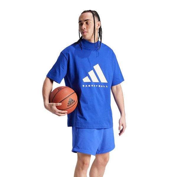 Bộ Quần Áo Cộc Tay Adidas Jersey Cotton One Basketball IX1967 Màu Xanh Coban Size S - Thời trang - Vua Hàng Hiệu