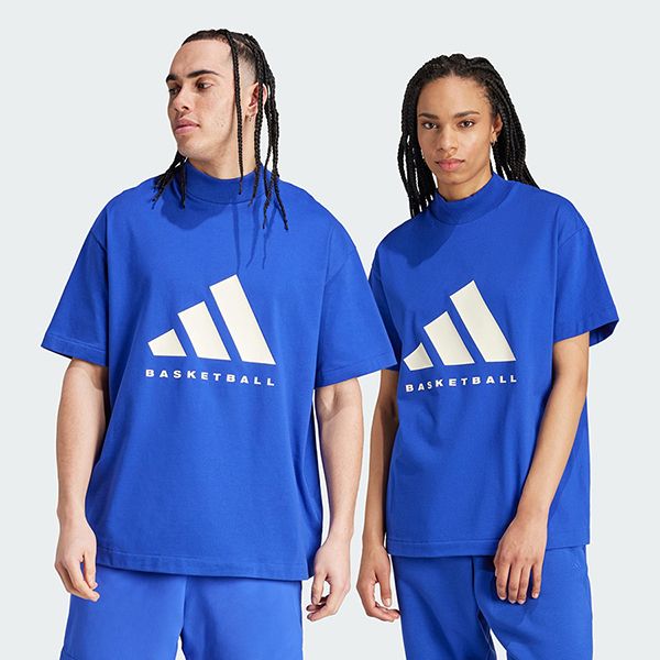 Bộ Quần Áo Cộc Tay Adidas Jersey Cotton One Basketball IX1967 Màu Xanh Coban Size S - Thời trang - Vua Hàng Hiệu