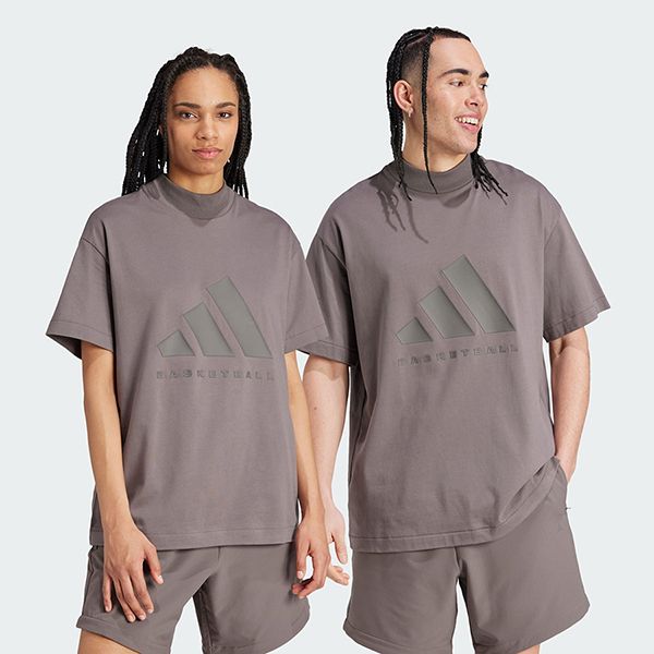 Bộ Quần Áo Cộc Tay Adidas Jersey Cotton One Basketball IX1970 Màu Tím Than Size S - Thời trang - Vua Hàng Hiệu