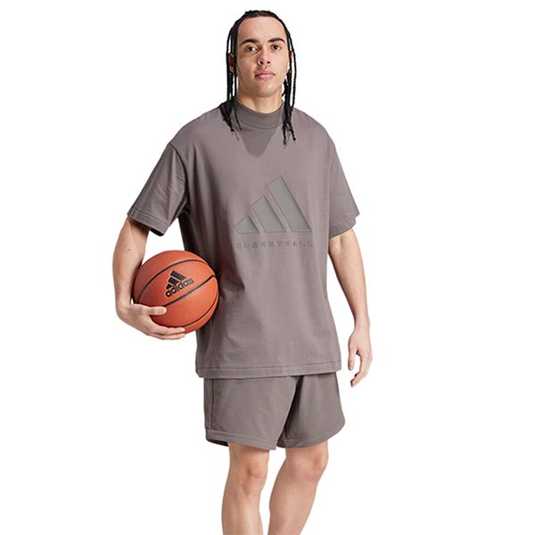 Bộ Quần Áo Cộc Tay Adidas Jersey Cotton One Basketball IX1970 Màu Tím Than Size S - Thời trang - Vua Hàng Hiệu