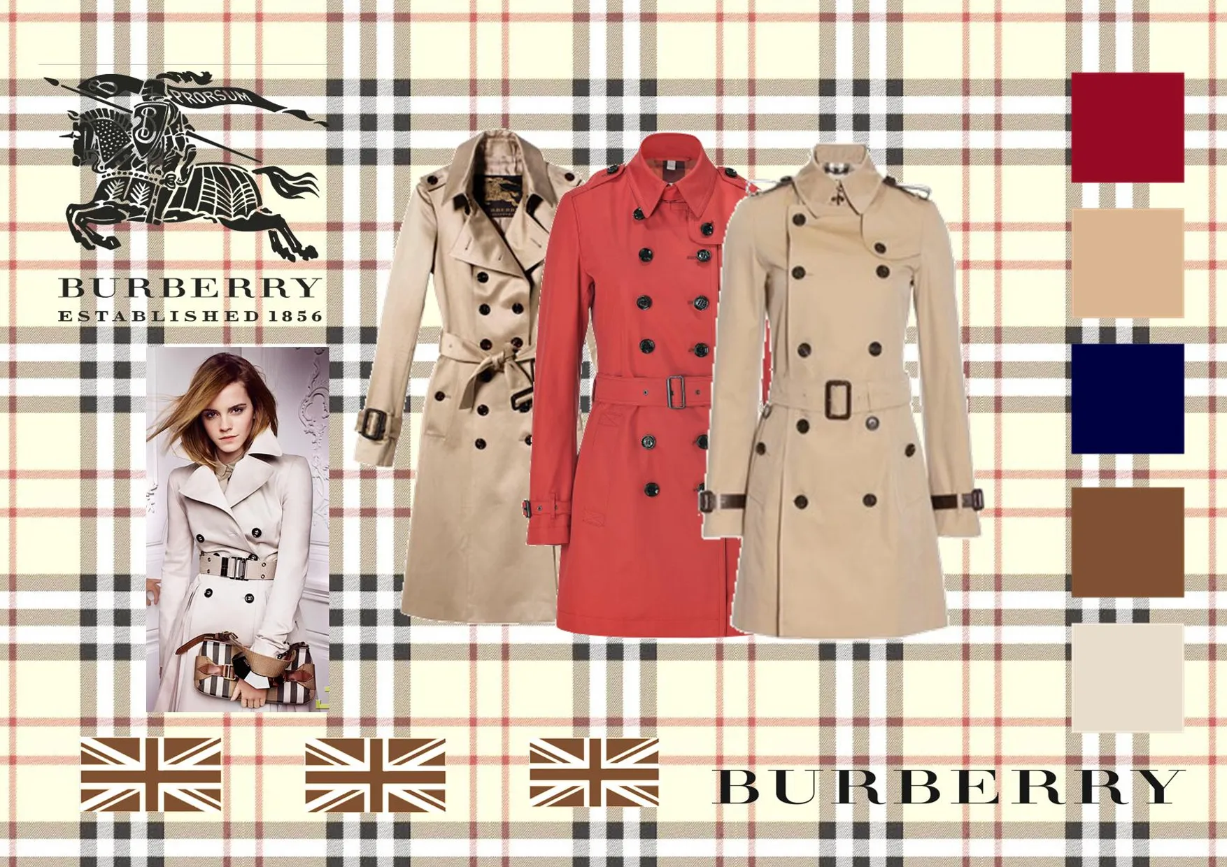 Burberry thương hiệu thời trang nổi tiếng toàn cầu