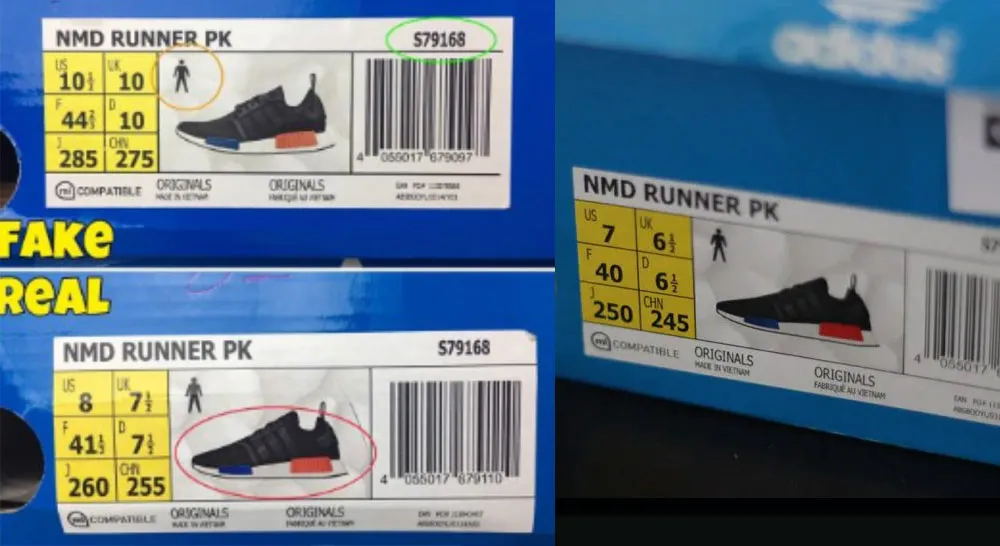 7 Cách phân biệt giày Adidas NMD thật giả chỉ trong 1 phút