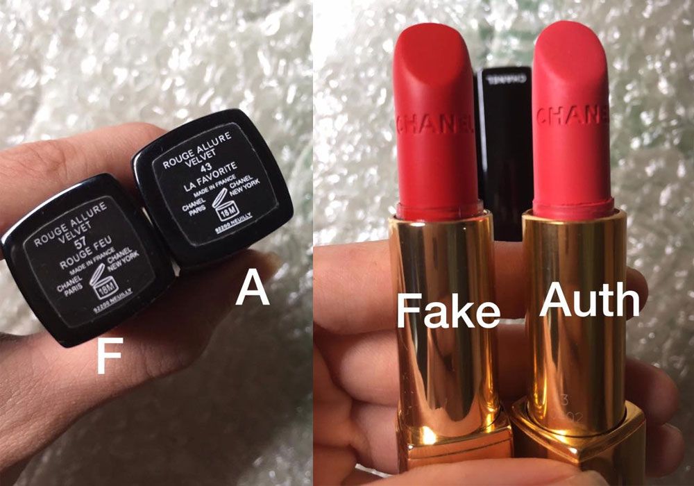 Cách phân biệt son Chanel thật giả qua thiết kế
