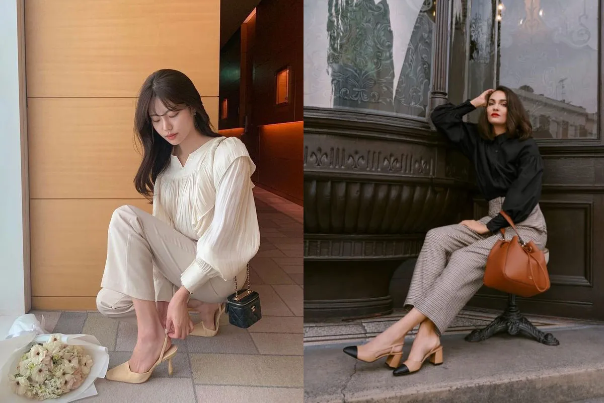 9 cách phối đồ với giày Slingback đẹp, tôn dáng nàng nên thử