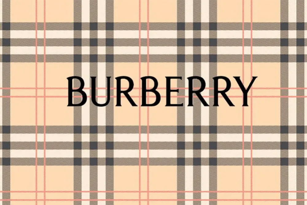 Họa tiết kẻ sọc caro của Burberry