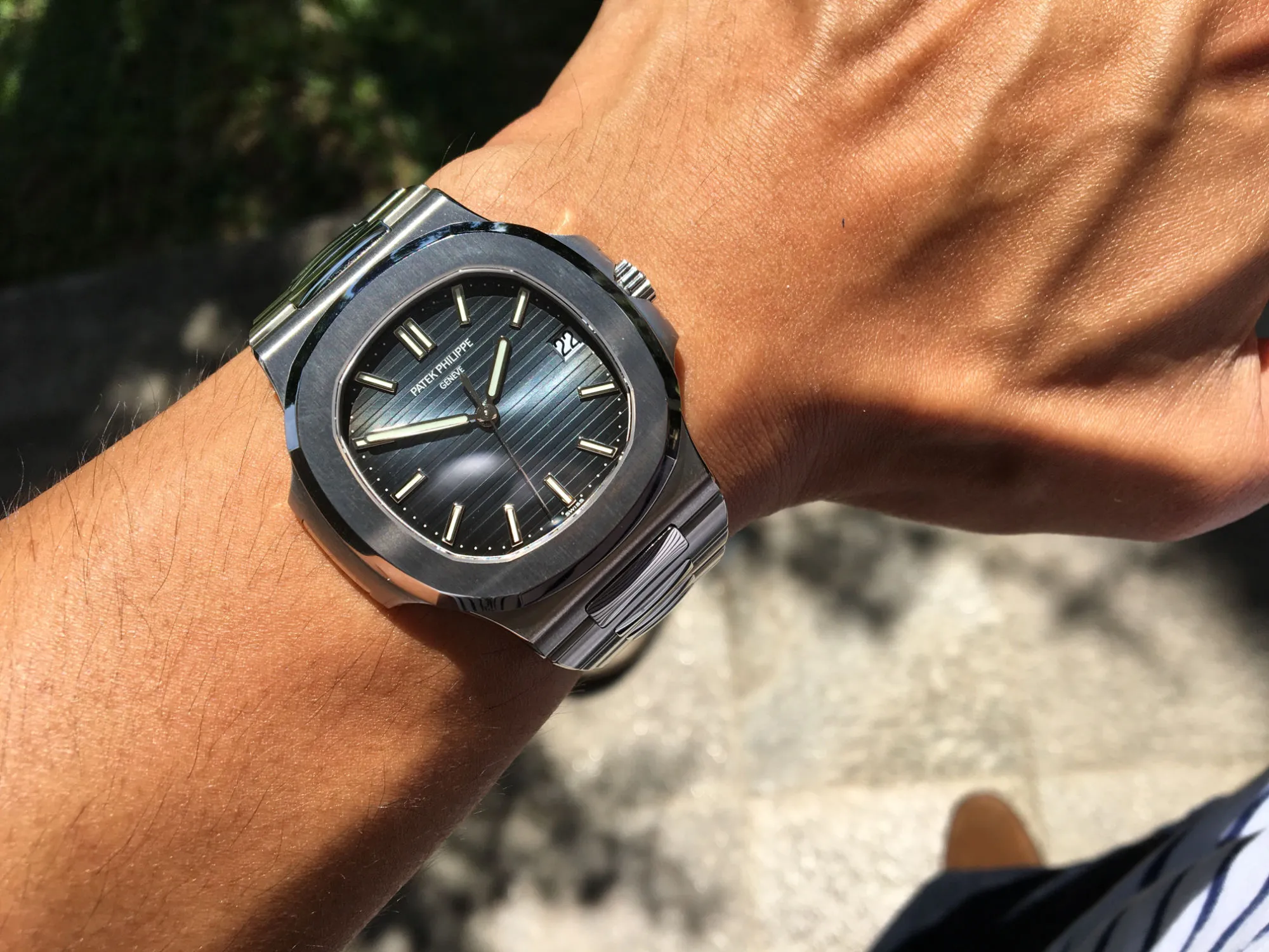 Đồng hồ nam Patek Philippe Nautilus