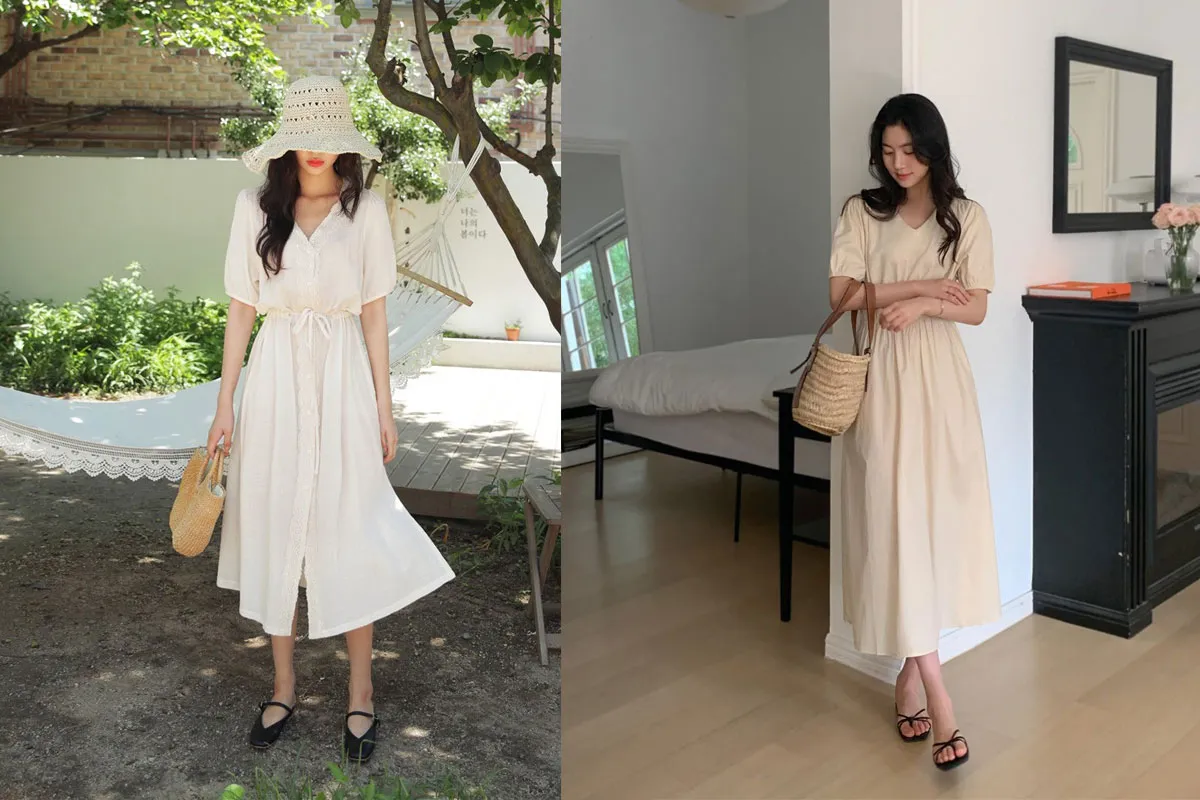 Váy tối giản, thích hợp cô nàng theo đuổi phong cách nhẹ nhàng