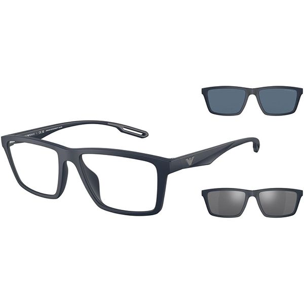 Kính Mát Nam Emporio Armani Sunglasses 0EA4189U 50881W55 Màu Xanh Đen - Kính mắt - Vua Hàng Hiệu