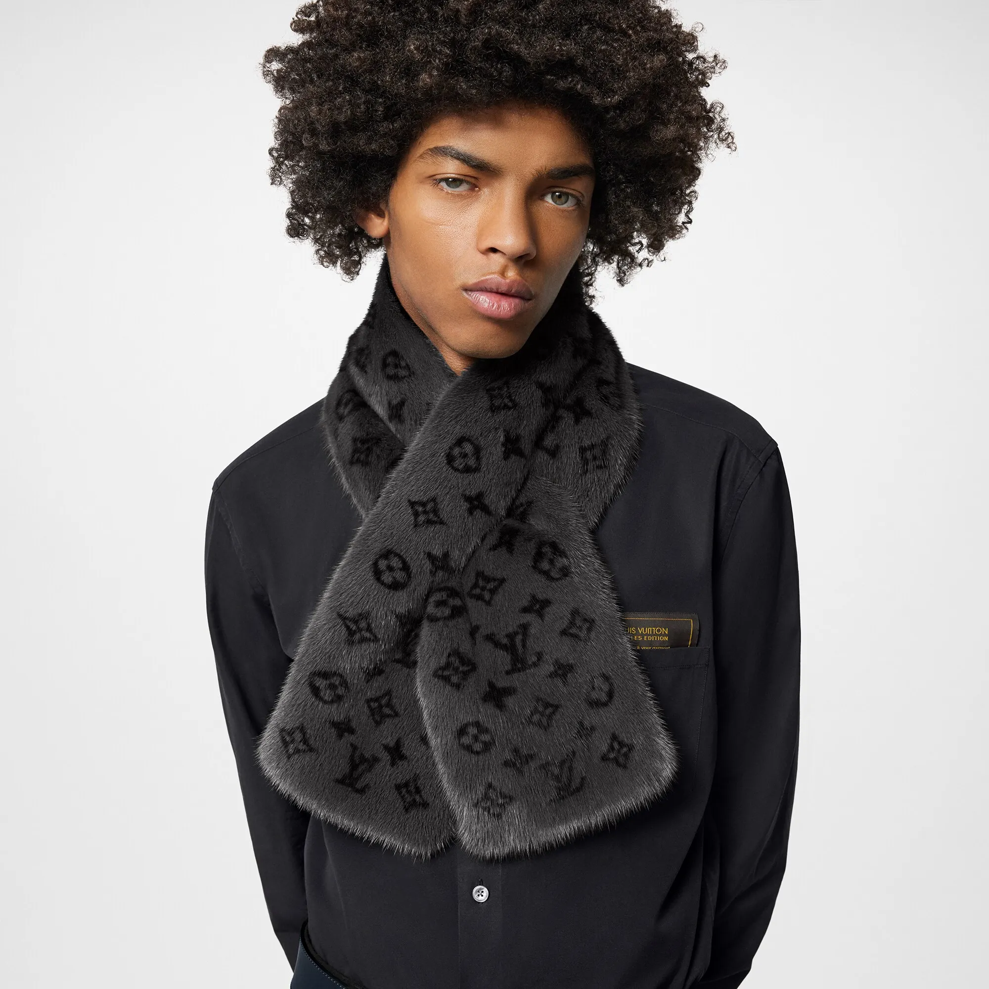 Khăn quàng cổ Louis Vuitton Fur Stole