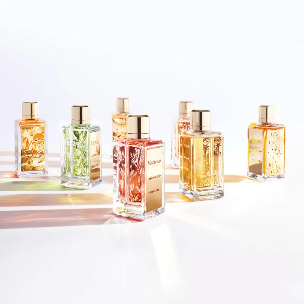 Nước hoa Lancome thiết kế chai thủy tinh sang trọng