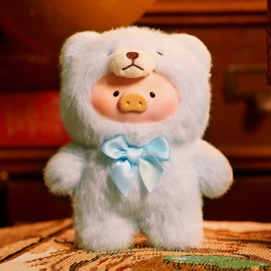 Móc Khóa Gấu Bông ToyZeroPlus Teddy Lulu The Piggy Màu Xanh Nhạt - Phụ kiện - Vua Hàng Hiệu