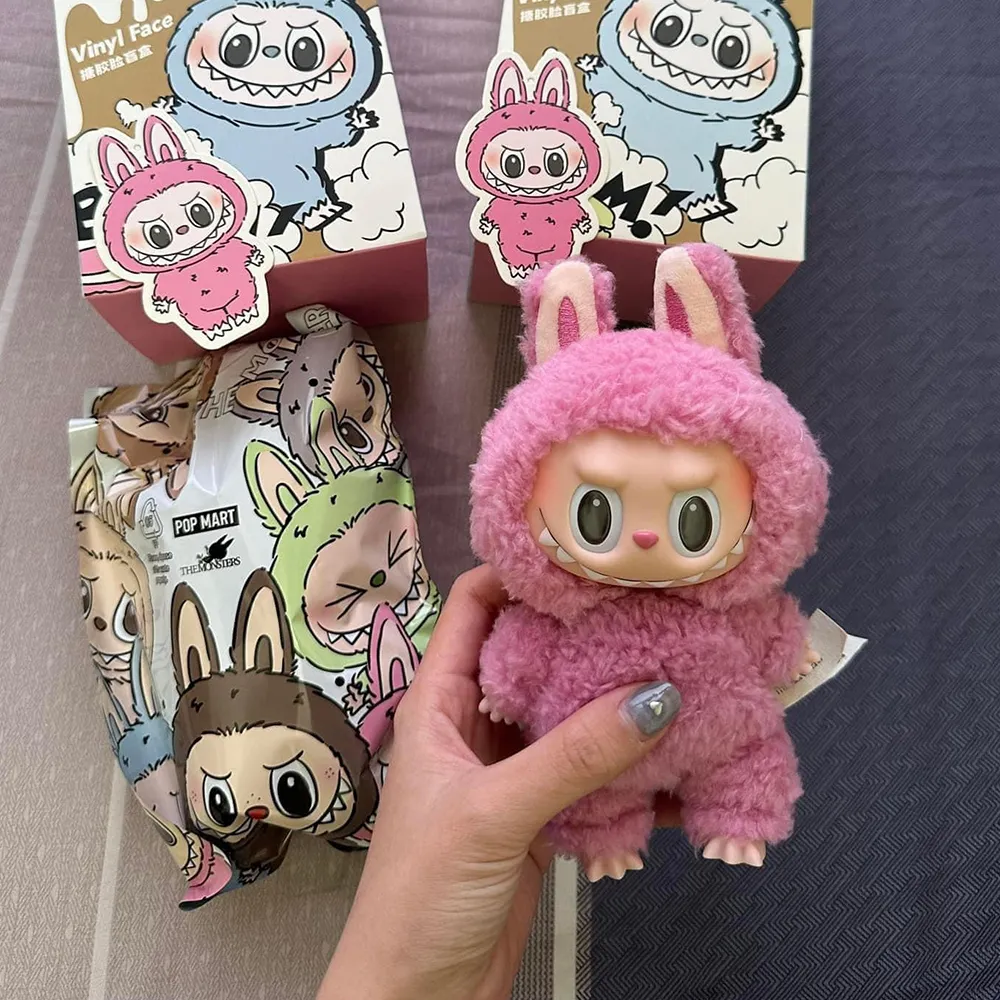 Móc Khóa Pop Mart Labubu Macaron Lychee Berry Màu Hồng - Phụ kiện - Vua Hàng Hiệu