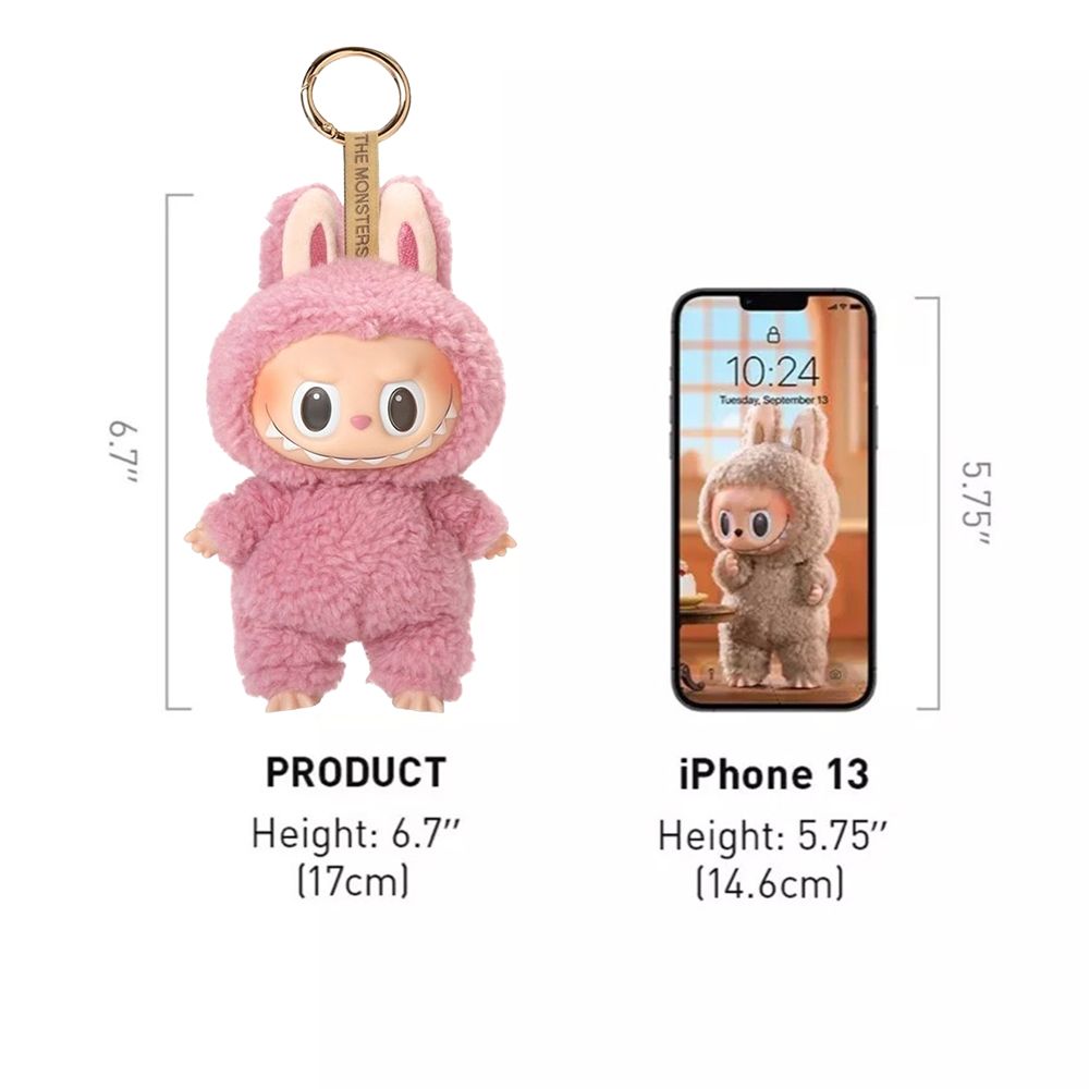 Set Móc Khóa Pop Mart Labubu Macaron Vinyl Face Blind Box 6 Chiếc Phối Màu T-MH - Phụ kiện - Vua Hàng Hiệu