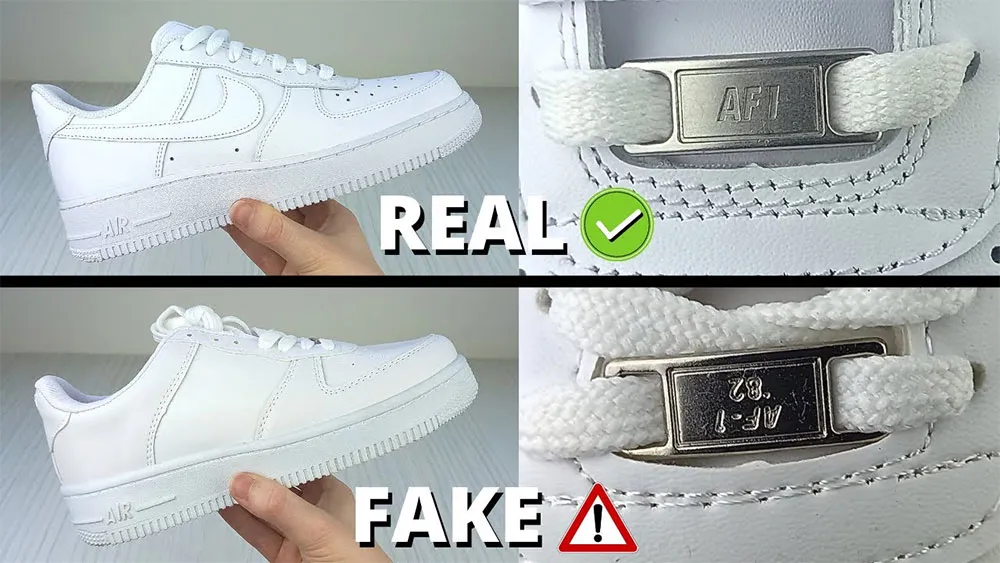 9 Cách phân biệt giày Nike Air Force 1 thật giả chính xác