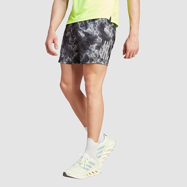 Quần Short Nam Adidas Own The Run Allover Print IB6395 Màu Xám Size S - Thời trang - Vua Hàng Hiệu