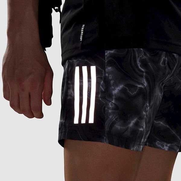 Quần Short Nam Adidas Own The Run Allover Print IB6395 Màu Xám Size S - Thời trang - Vua Hàng Hiệu