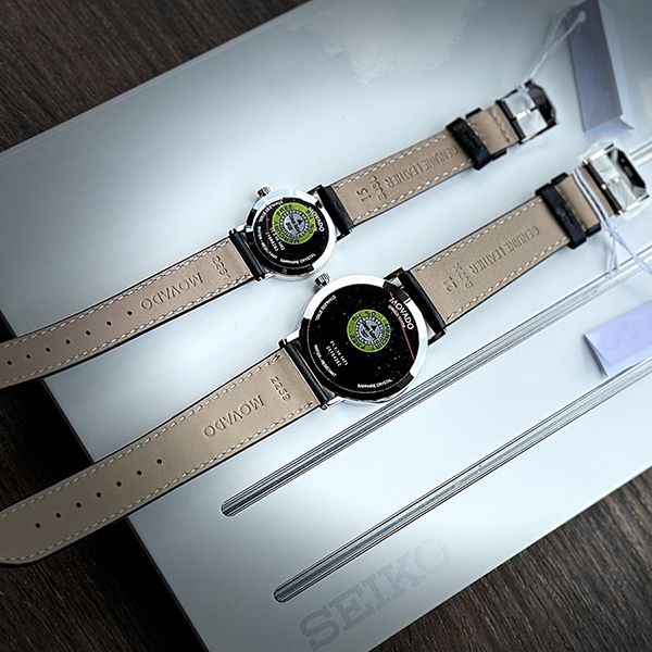 Set Đồng Hồ Unisex Movado 0607589/ 0607598 Màu Đen - Đồng hồ - Vua Hàng Hiệu