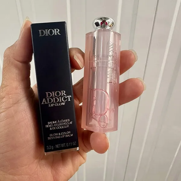 Son Dưỡng Dior Addict Lip Glow 001 Pink Màu Hồng (2024) - Son Môi - Vua Hàng Hiệu
