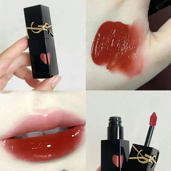 Son Yves Saint Laurent YSL The Inks Vinyl Cream 416 Màu Đỏ Gạch - Son Môi - Vua Hàng Hiệu