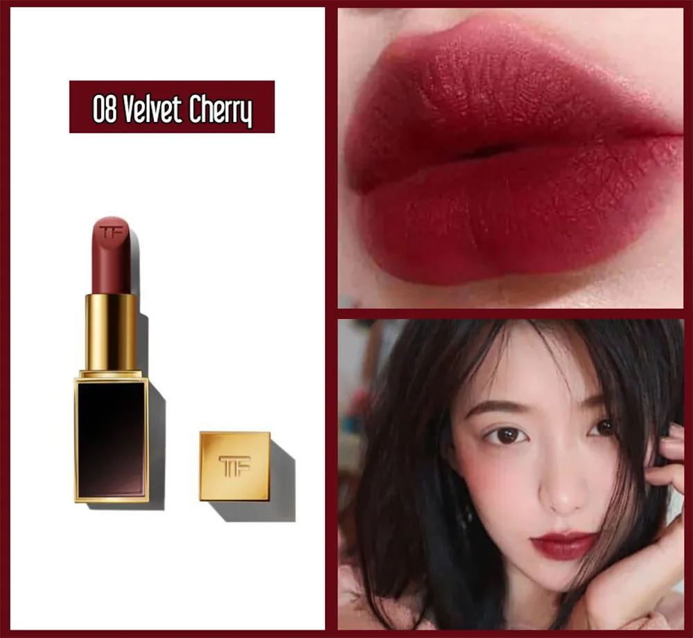 Son Tom Ford Lip Color Matte - Màu Velvet Cherry
