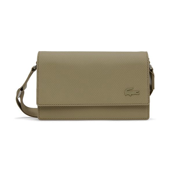 Túi Đeo Chéo Lacoste Chantaco Bag NU4118CE L32 Lion Màu Xanh Olive - Túi xách - Vua Hàng Hiệu