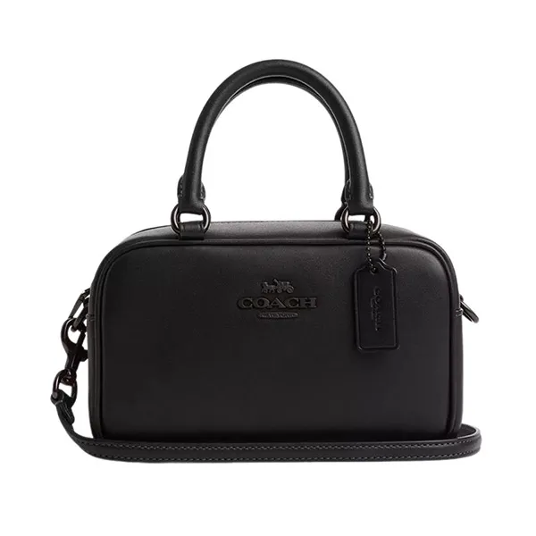 Túi Đeo Chéo Nữ Coach Satchel Crossbody CT776 Màu Đen - Túi xách - Vua Hàng Hiệu