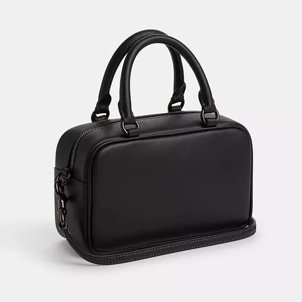 Túi Đeo Chéo Nữ Coach Satchel Crossbody CT776 Màu Đen - Túi xách - Vua Hàng Hiệu