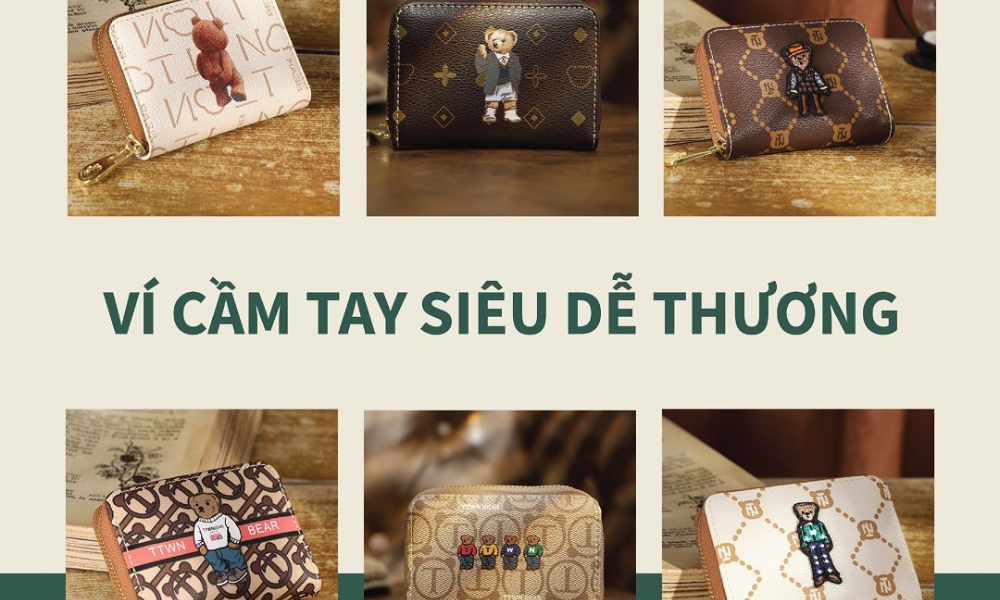 Top 10 mẫu ví nữ TTWN BEAR hot trend bạn không nên bỏ lỡ - 1
