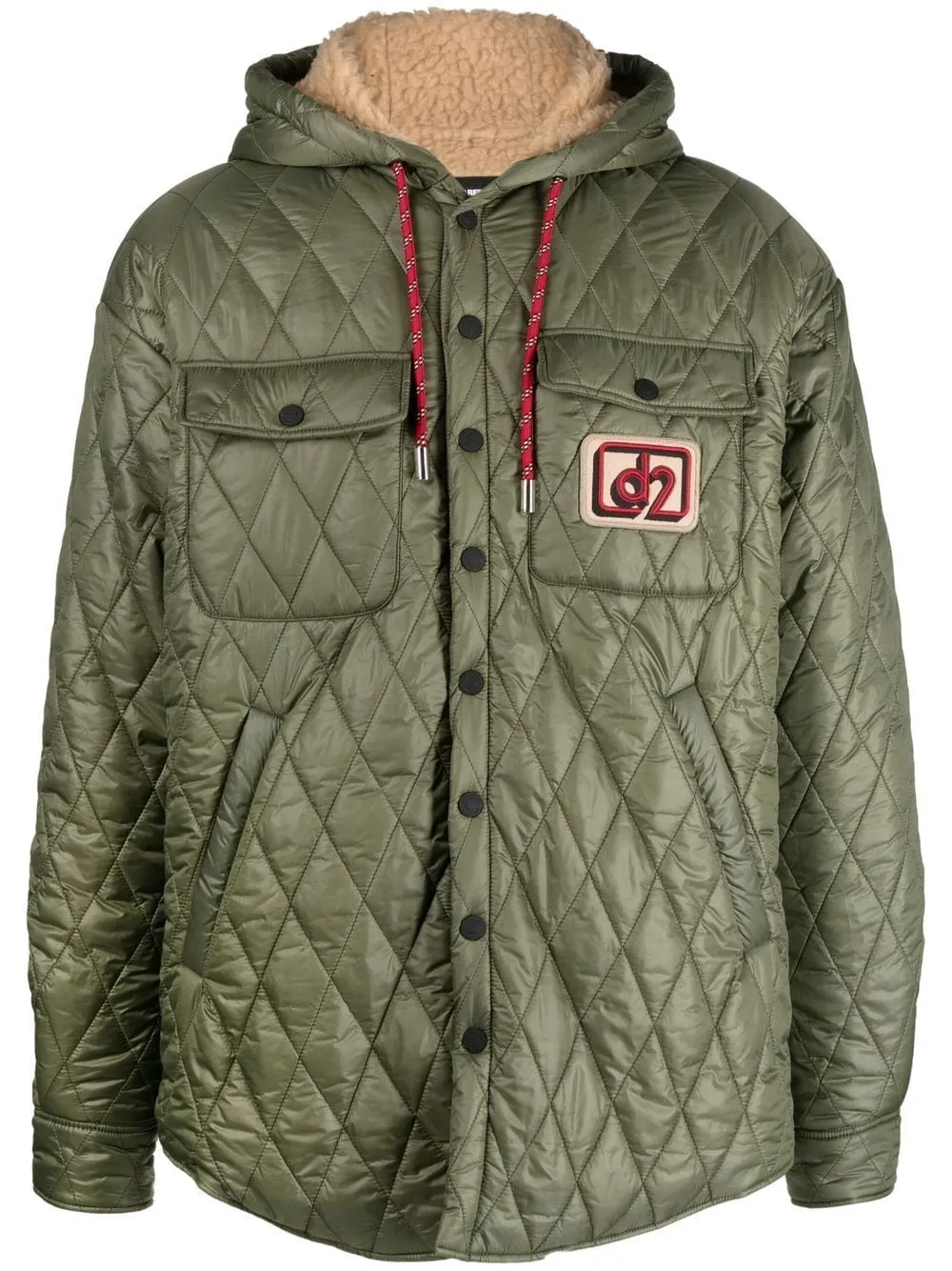 Áo Khoác Quilted Dsquared2