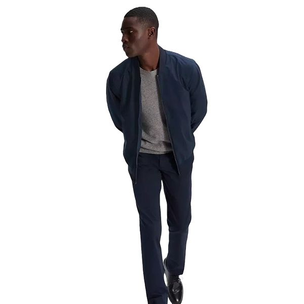 Áo Khoác Nam Calvin Klein CK Matte Bomber Jacket 40FP512 410 Màu Xanh Navy Size XS (L) - Thời trang - Vua Hàng Hiệu